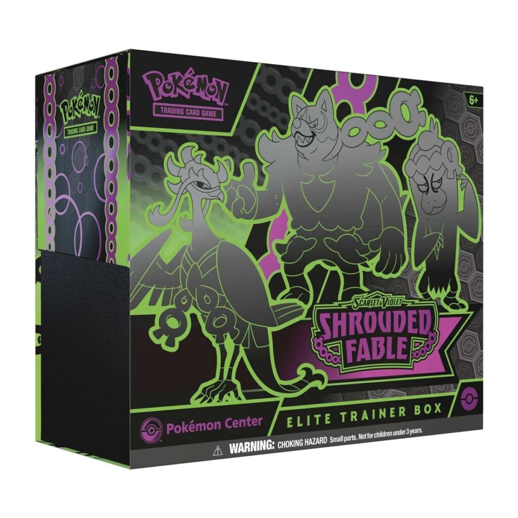 Scarlet & Violet-Shrouded Fable Center Elite Trainer Box
